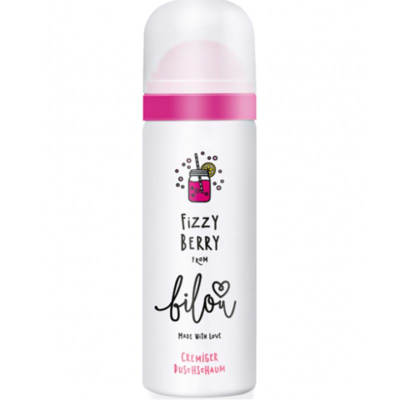 Bilou Mini shower foam Fizzy Berry, 50 ml