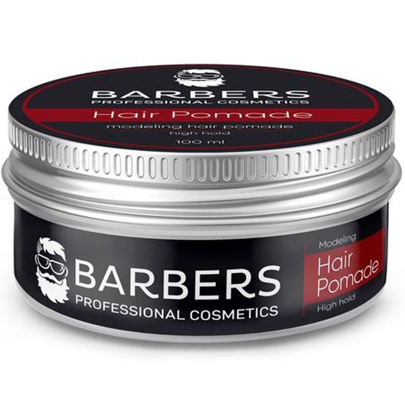 BARBERS Hair pomade Modeling Hair Pomade High Hold, 100 ml