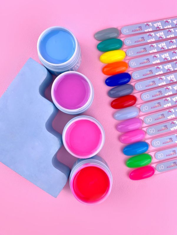 LUNA Candy Gel extension gel №01, 15 ml