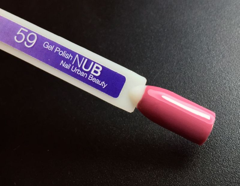 Гель-лак NUB 059 Ringleader (світла марсала, емаль), 8 мл