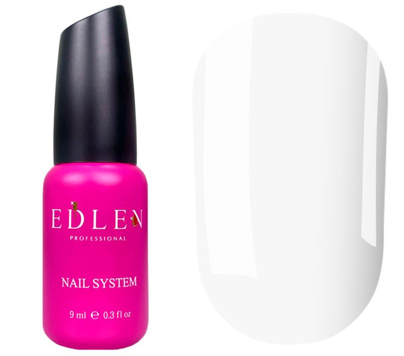Edlen Base for nails Cover base Nude 01 (milky white, dense), 9 ml