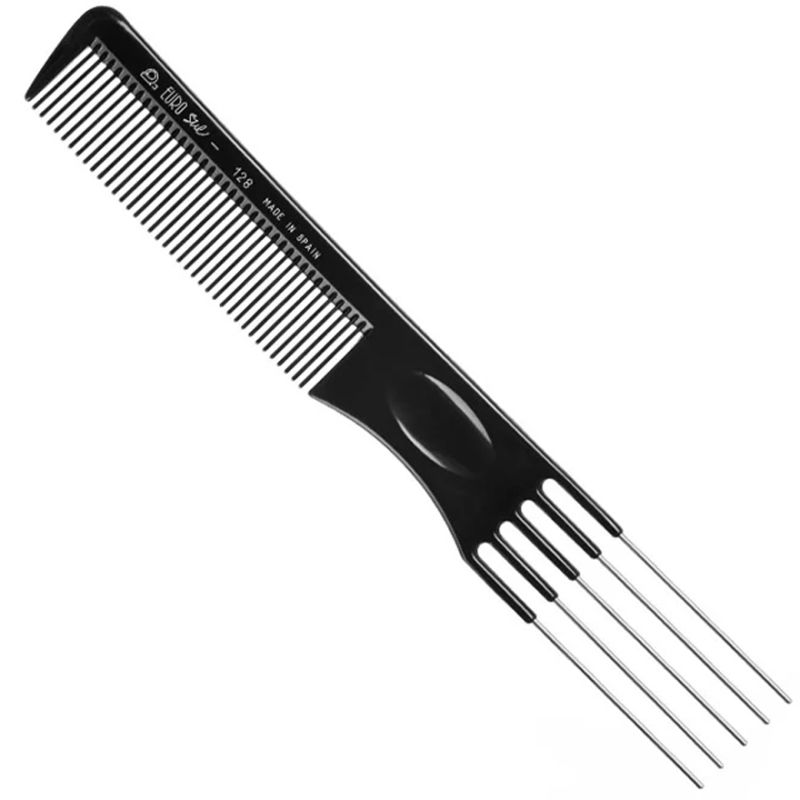 EUROstil Comb with metal fork 19.5 cm
