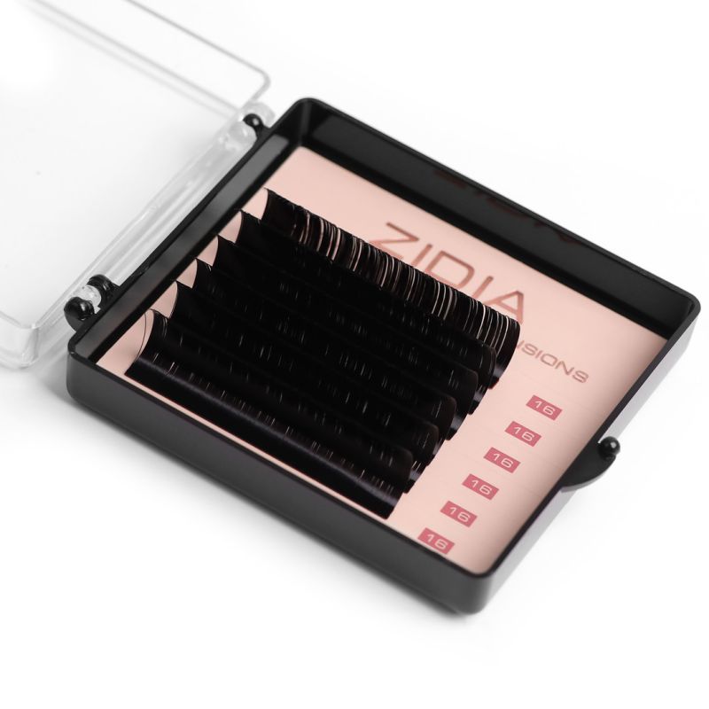 ZIDIA Premium Lash Extensions 6 tapes - M0.1 x 16 mm