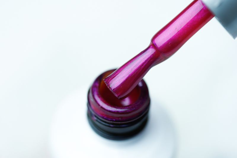 Gel varnish Atica Rebel Pink GPM44 (hot pink, micro-shine), 7.5 ml