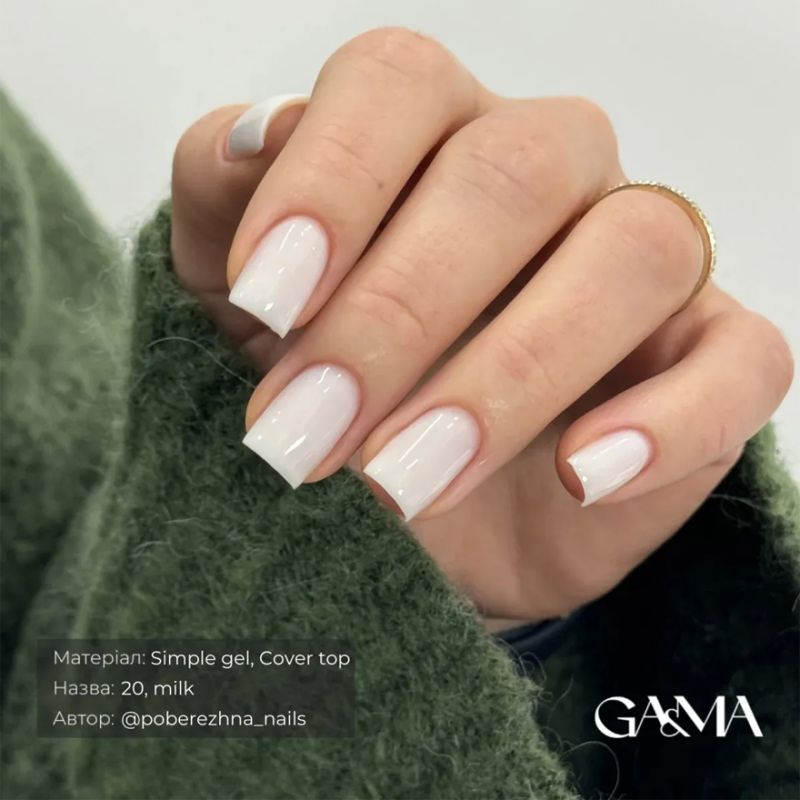 GA&MA Gel sample Simple gel 001 Clear, 15 ml