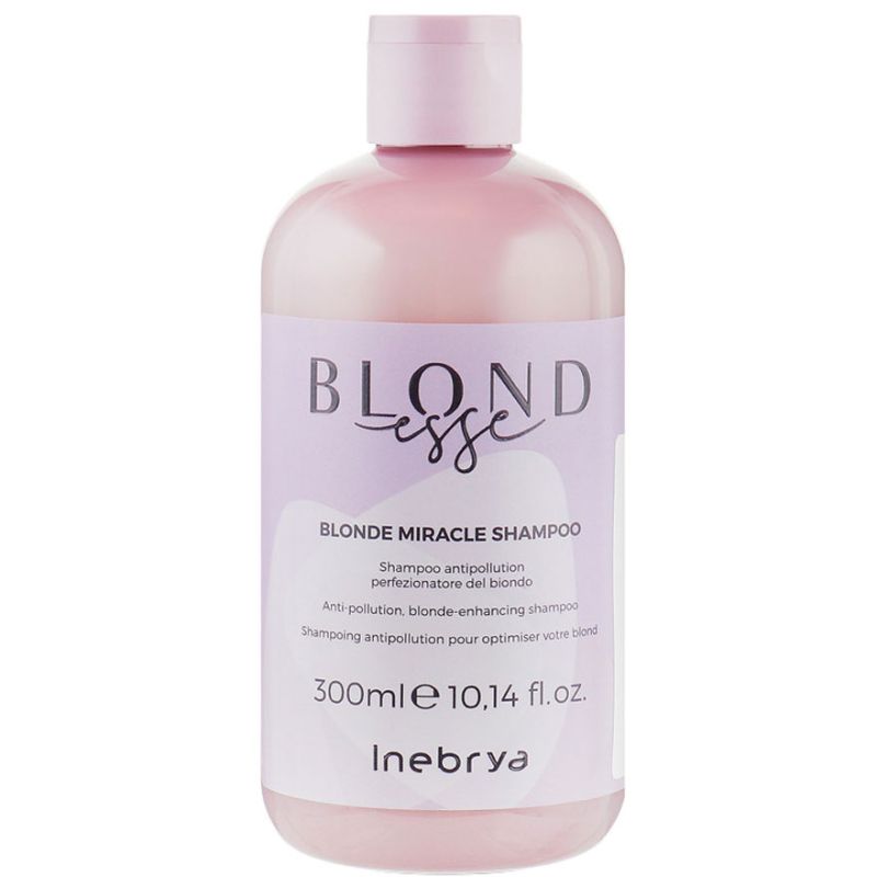 Inebrya Хелатирующий шампунь для блонда Blonde Miracle Shampoo, 300 мл
