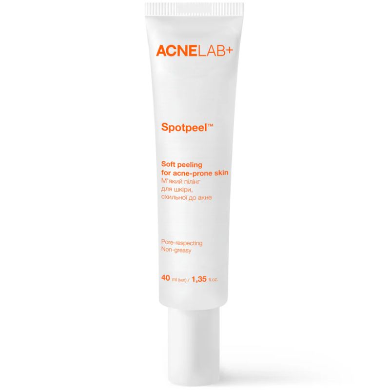 ACNELAB+ Пілінг м'який для шкіри, схильної до акне Spotpeel Soft peeling for acne-prone skin, 40 мл