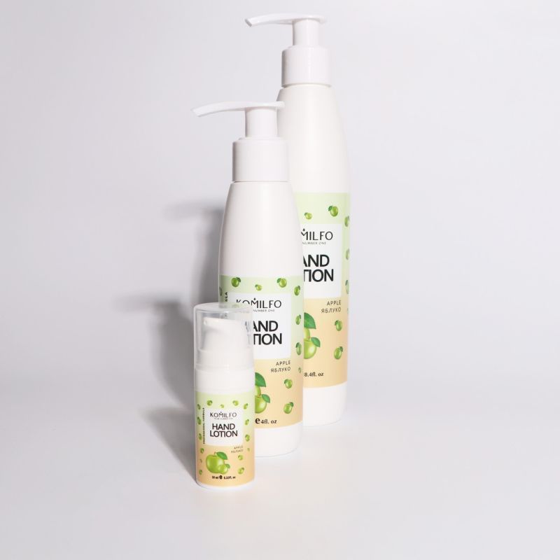 Komilfo Hand Lotion "Apple" - apple hand lotion, 125 ml