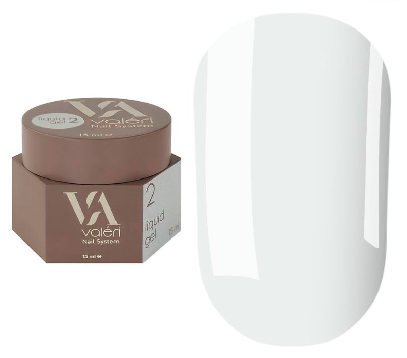 Valeri Гель для нігтів Liquid Gel 02, 15 мл