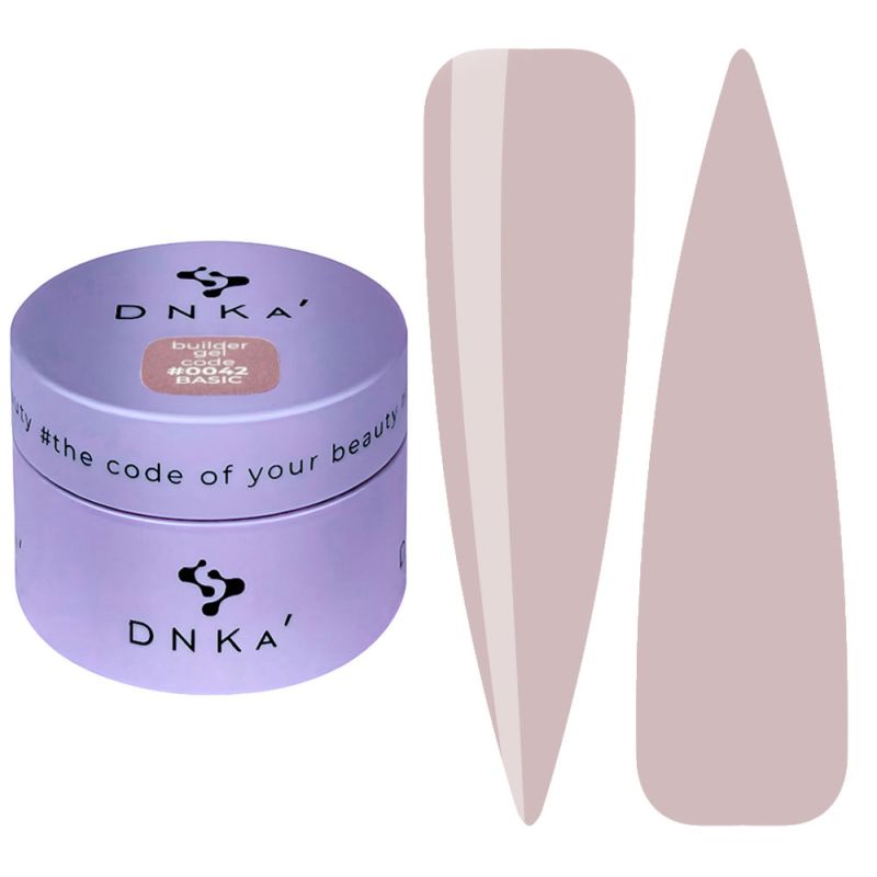 DNKa Гель для ногтей Builder Gel NEW FORMULA 0042 Basic, 30 мл