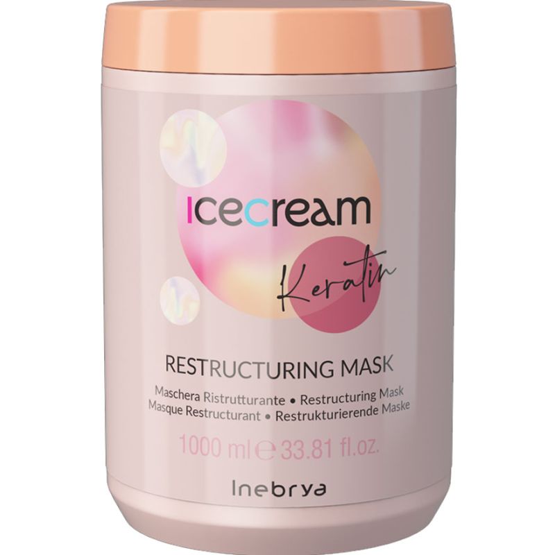 Inebrya Маска восстанавливающая с кератином Keratin Restructuring Mask, 1000 мл