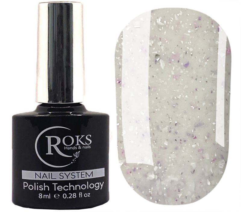 Roks База для ногтей Base Rubber French Color №087, 8 мл