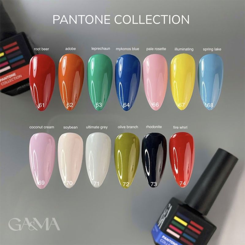 GA&MA Gel polish Pantone collection 070 Soybean, 10 ml