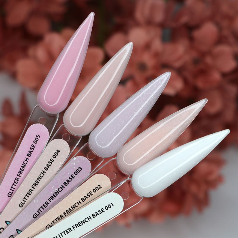 Kira Nails База для нігтів Glitter French Base 005, 6 мл