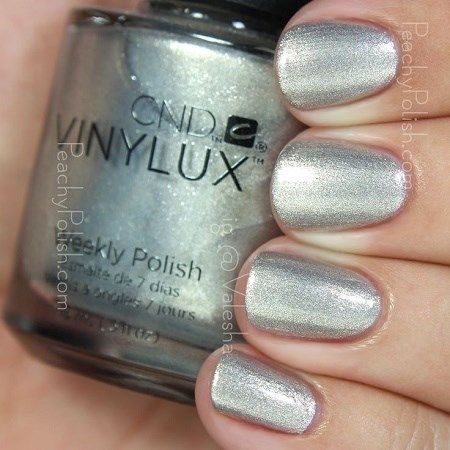 Лак CND Vinylux Weekly Polish - 194 Safety Pin (рожево-ліловий з мікроблиском), 15 мл