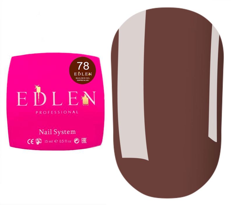 Edlen Гель для ногтей Builder gel Lviv 78, 15 мл