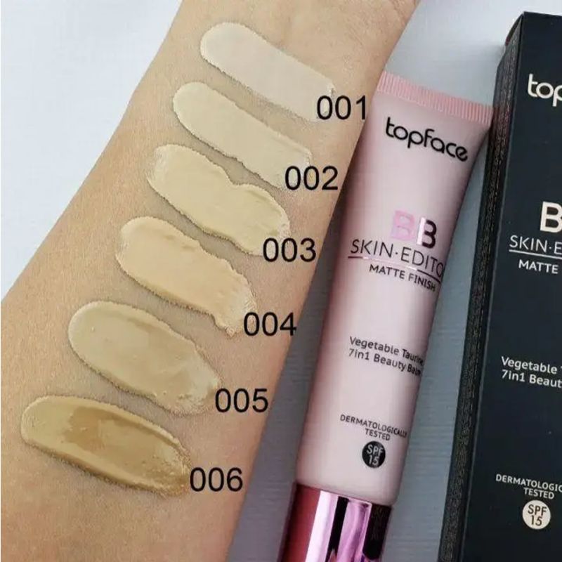 Тональный крем TopFace "BB Skin-Editor Matte Finish" РТ462, №01, 30 мл