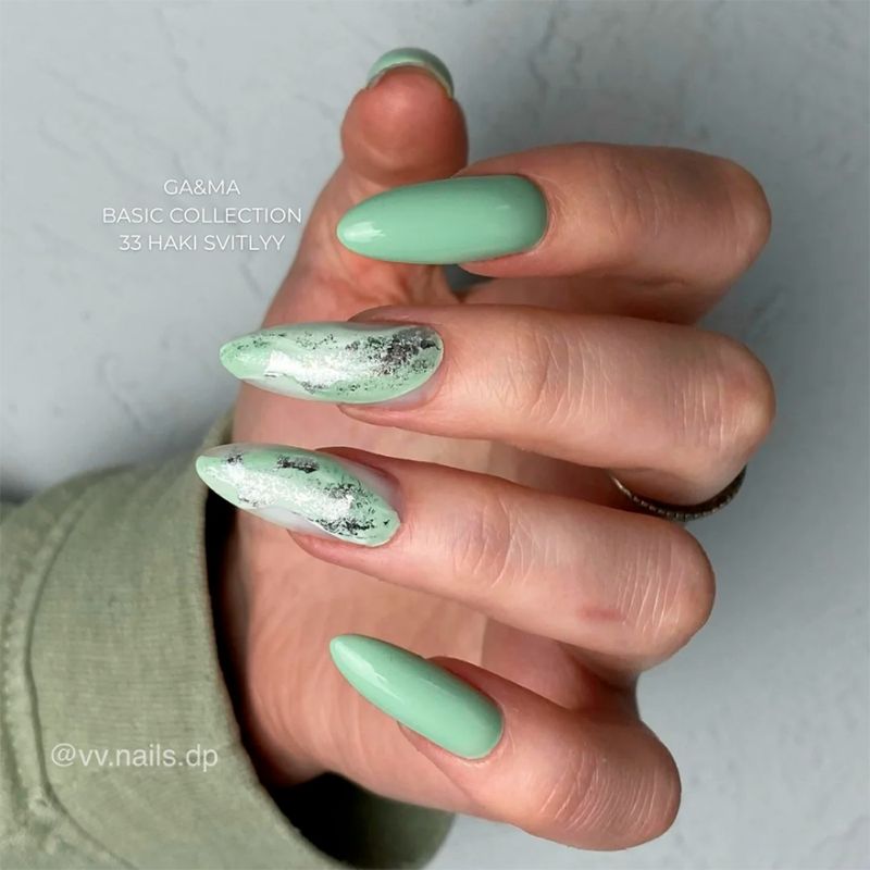 GA&MA Gel polish Basic collection 033 haki svitlyy, 10 ml