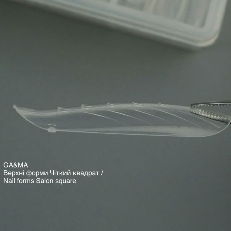 Ga&Ma Верхні форми Nails forms Salon square collaboration with
