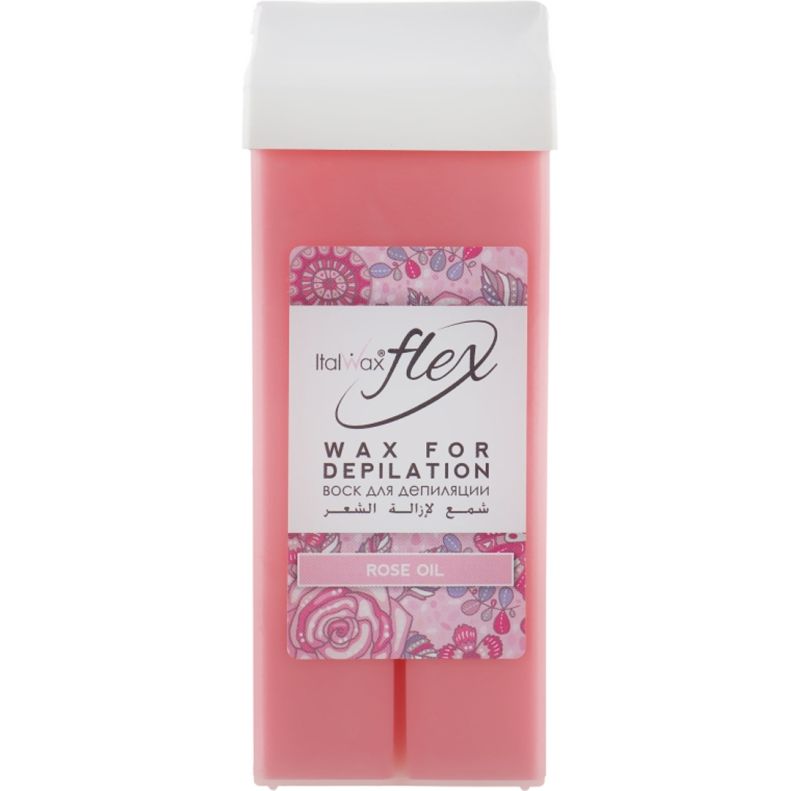 ITALWAX Воск кассетный для депиляции Роза Flex, 100 мл
