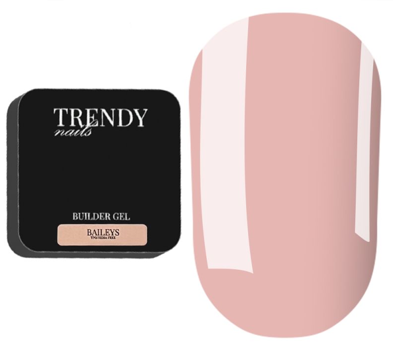 Trendy Nails Гель для ногтей Builder Gel in a bottle Baileys HEMA/TPO free, 30 мл