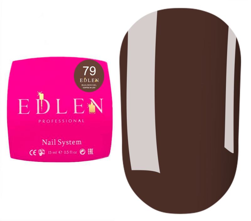 Edlen Гель для ногтей Builder gel Lviv 79, 15 мл