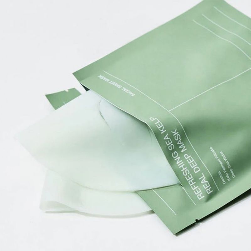 Biodance Маска гидрогелевая освежающая с морскими водорослями Refreshing Sea Kelp Real Deep Mask