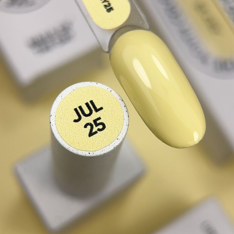Nails Of The Day Гель-лак Color of the month July 2025 (Banana Cream), 10 мл