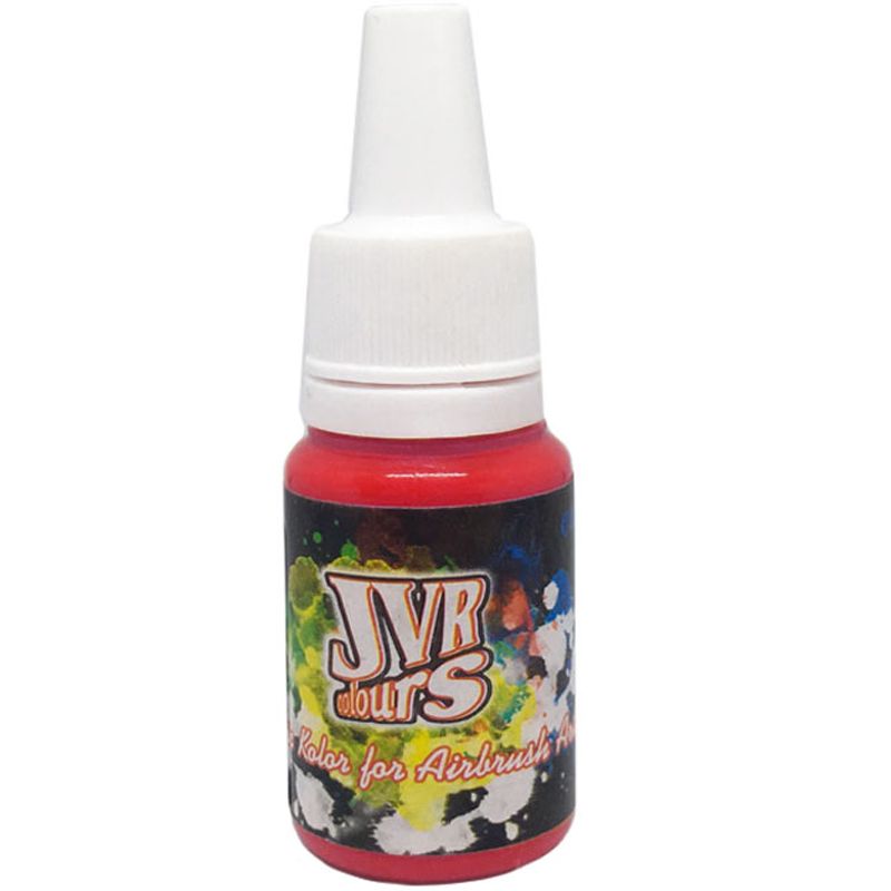 Airbrush paint JVR Revolution Kolor, Vermillion No. 108, 10 ml