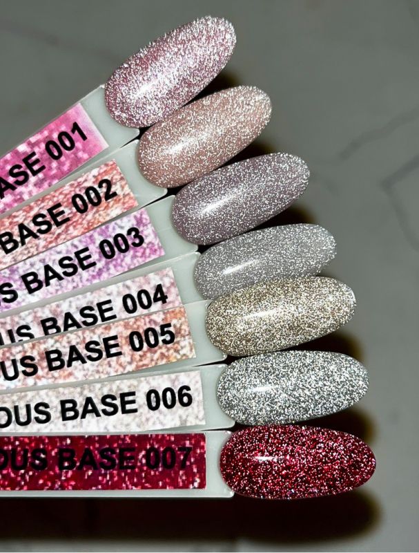Komilfo Luminous Base 007 (deep red, reflective), 8 ml