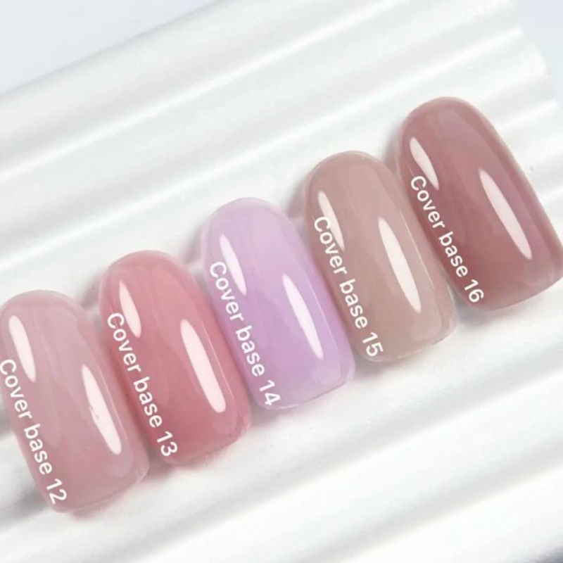 Nails Of The Day База для нігтів Cover base 16 (темний натуральний нюд), 10 мл