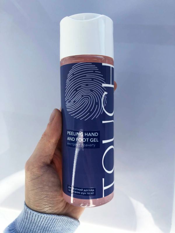 Touch Peeling Hand And Foot Gel - peeling gel for hands and feet, 200 ml