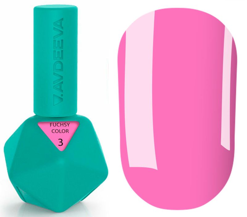 Victoria Avdeeva Гель-лак для нігтів Fuchsy Color №03, 12 мл