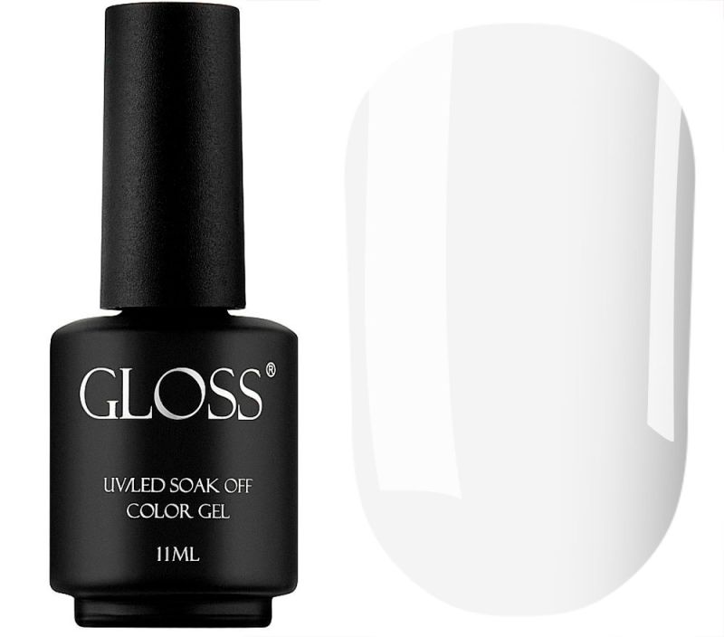 Гель-лак GLOSS 100 (білий), 11 мл