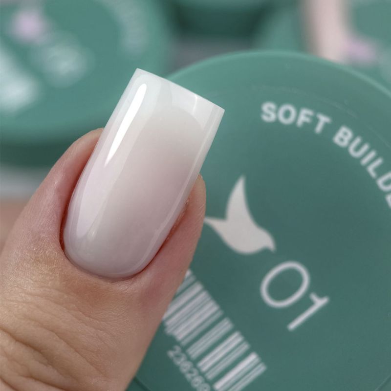 Siller гель для нігтів Soft Builder Gel № 01, 30 мл