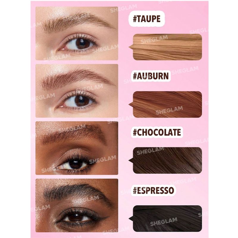 Sheglam Помадка для брів Brow-Fection Angled Brush & Dip-Auburn, 1,2 мл