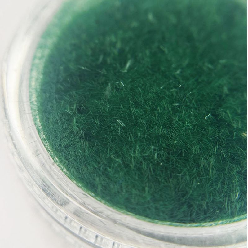 Velvet for nails #006 (green), 2.5 g