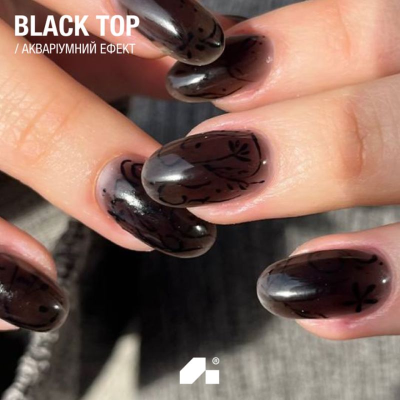 ADORE Топ для нігтів Black Top, 15 мл