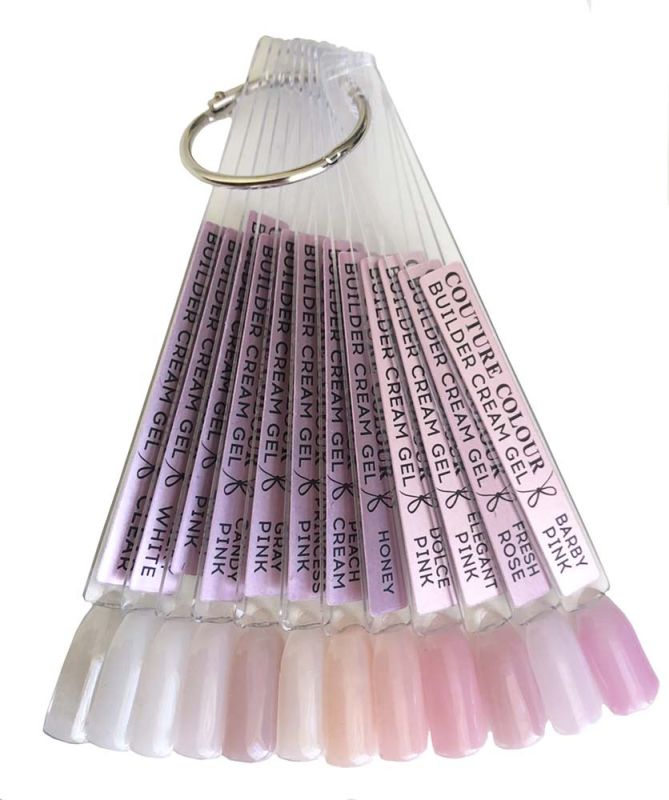 Couture Color Builder Cream Gel - Elegant pink (smoky pink), 15 ml