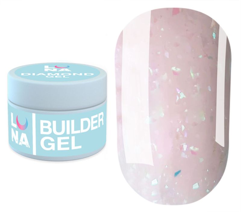 LUNA Gel for extension Diamond Gel №10, 15 ml