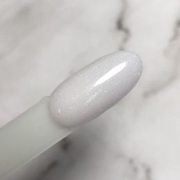 Siller Nail Base Cover Opal Milk (milky with micro glitter), 8 ml