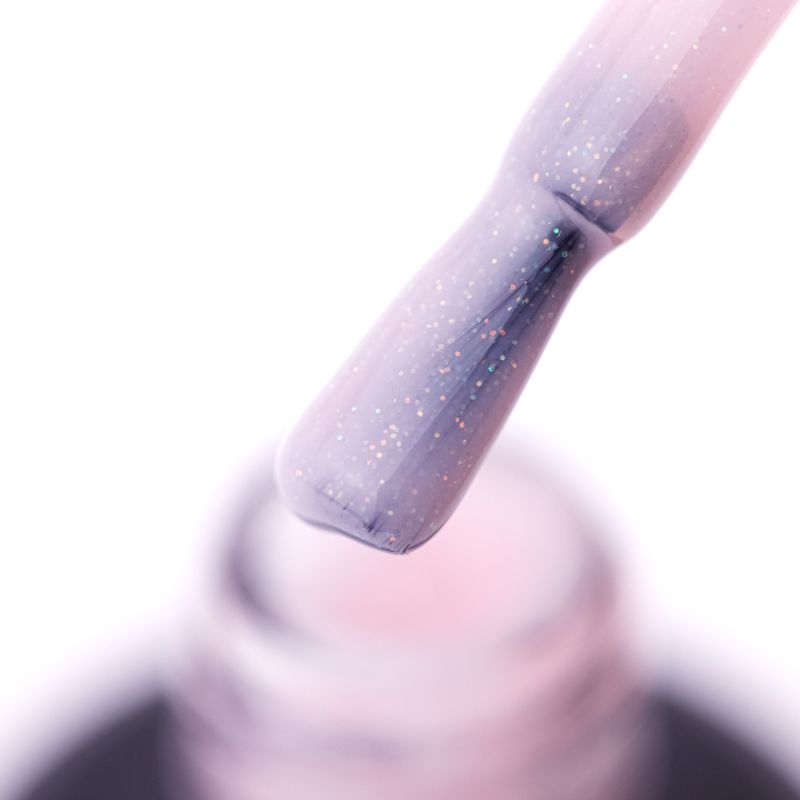SAGA professional LIQUID GEL 20 (телесно-розовый с микроблеском), 15 мл