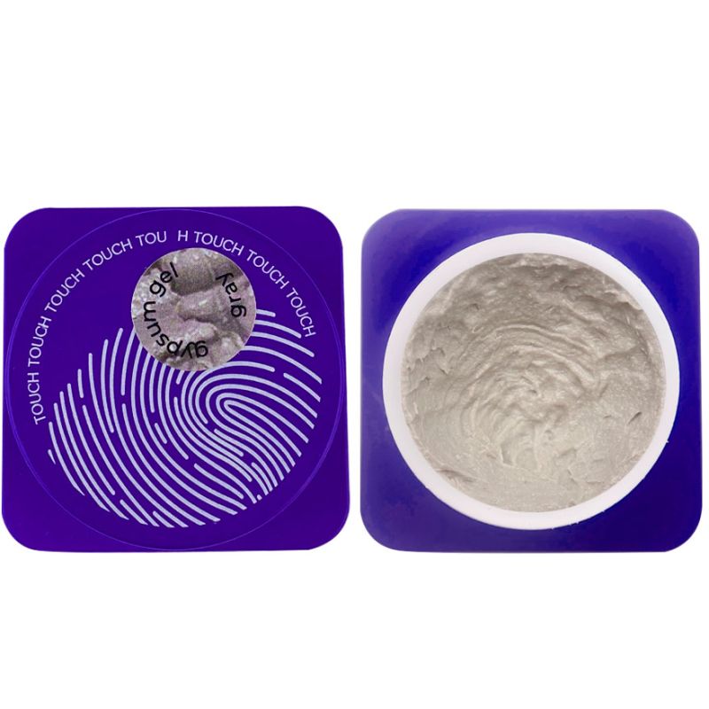 Touch гель для 3D дизайна Gypsum Gel gray, 5 мл