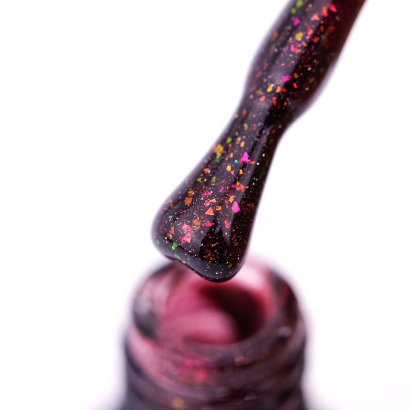Siller Reflective Nail Base Shine Light Base No. 02 (purple), 8 ml