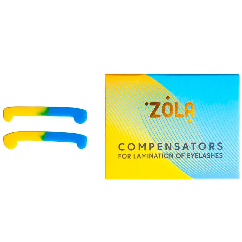 ZOLA Компенсаторы для ламинирования ресниц Compensators For Lamination Of Eyelashes (Желто-голубой)