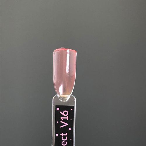 Гель-лак Kira Nails Vitrage №V16 (прозоро-рожевий, вітражний), 6