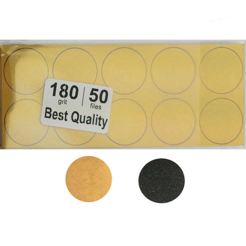 AS Replacement abrasive for Podo-Disck 20 mm, 180 grit, (50 pcs)