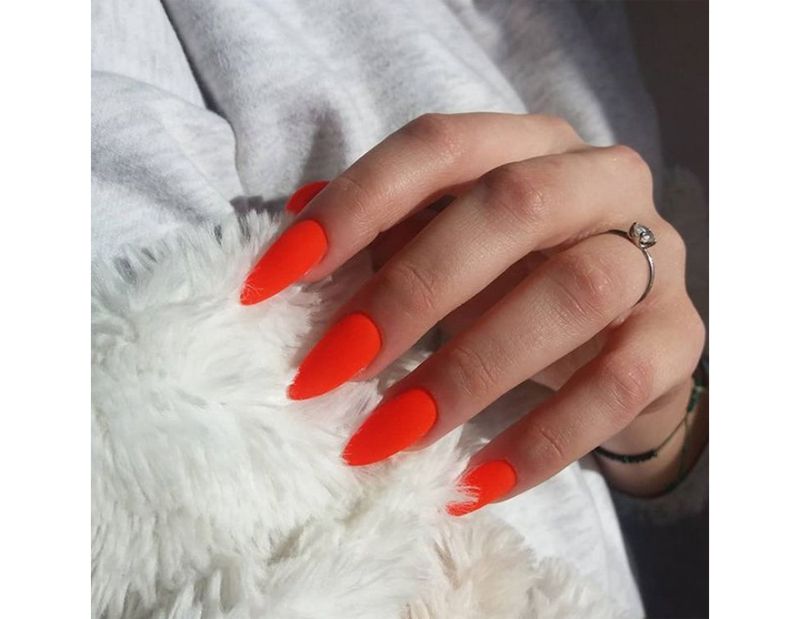 Atica Orange Soda GPM03 gel-varnish (poisonous orange, neon), 7.5 ml