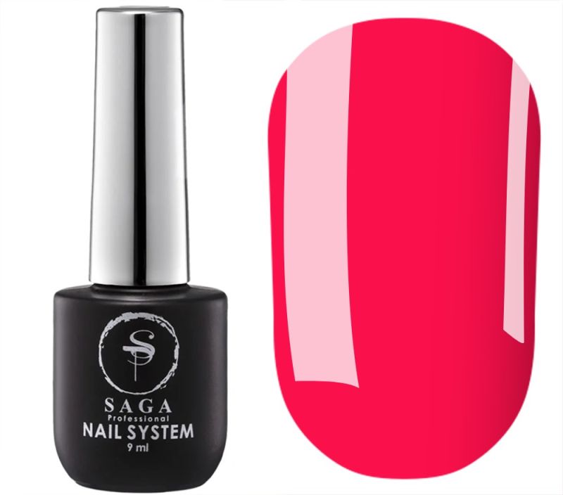 SAGA professional tropical BASE with brush 3 (fuchsia, neon), 9 ml