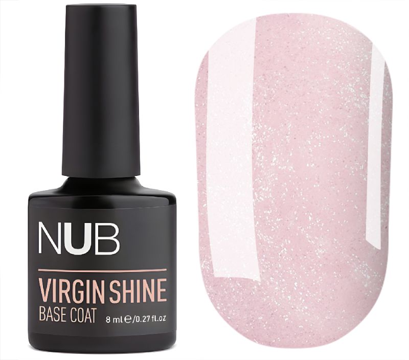 NUB Nail Base Virgin Shine Base Coat No. 03 Pink, 8 ml